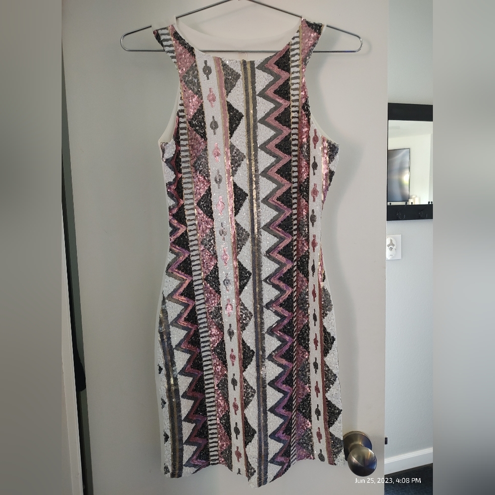Estam Sequin Dress
